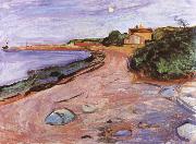 Edvard Munch Landscape painting